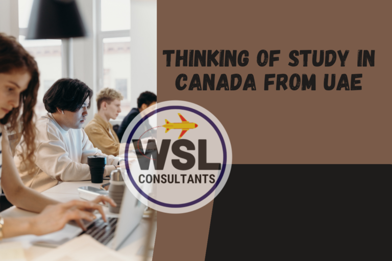 Thinking of Study in Canada from UAE