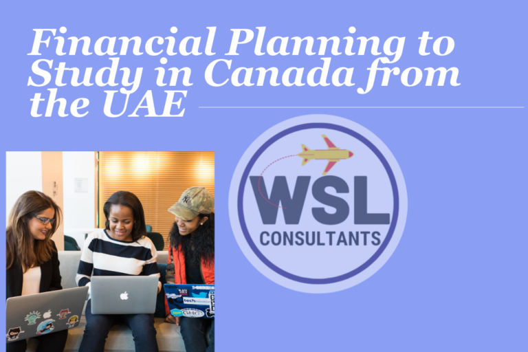 Financial Planning to Study in Canada from the UAE