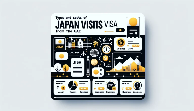 Types and Costs of Japan Visit Visas from the UAE