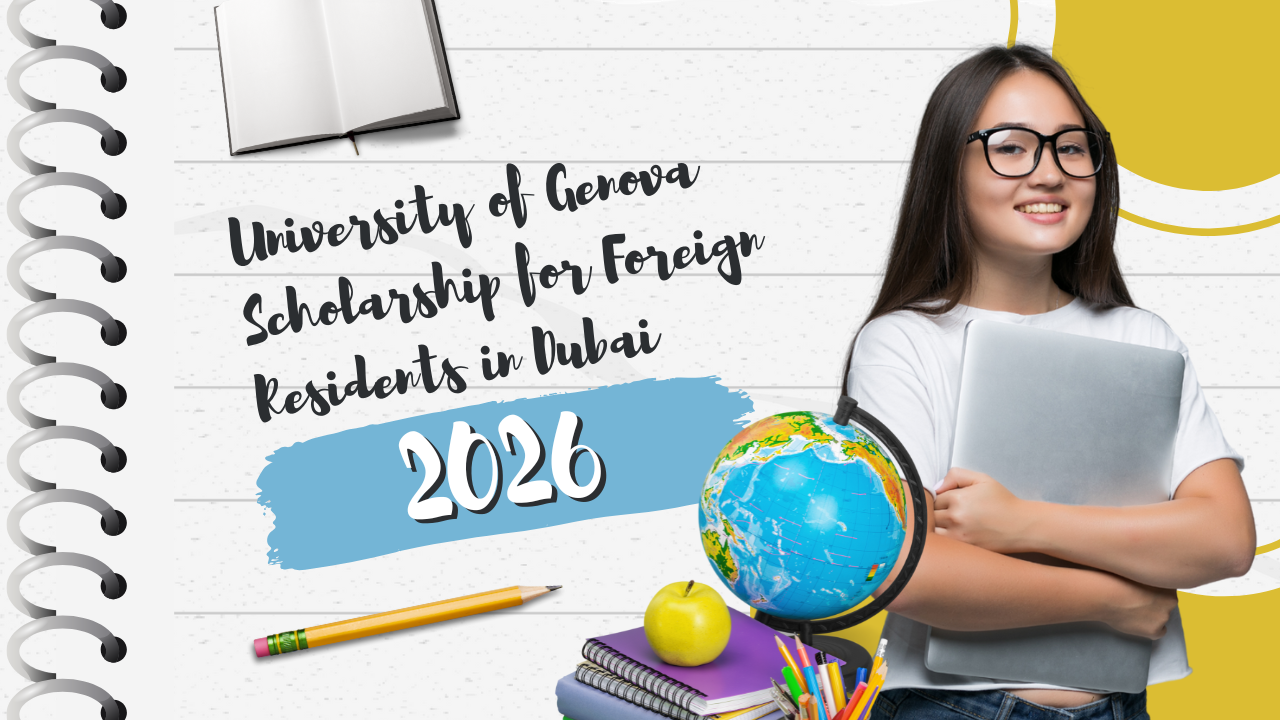 University of Genova Scholarship for Foreign Residents in Dubai 2026
